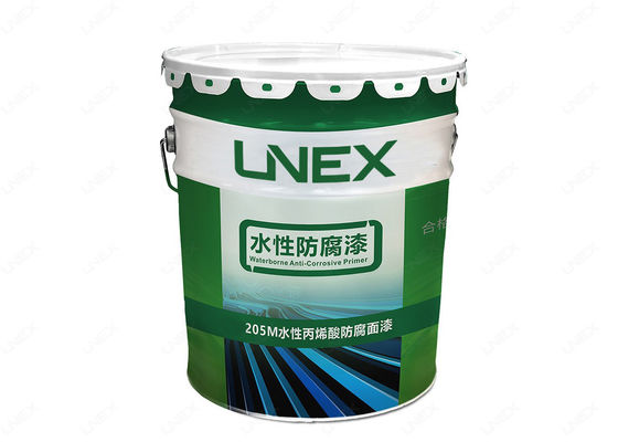 보호한 항코로시브 철골 저항 녹을 코팅하는 물 기반을 둔 구조 창유리 방수제 페인트