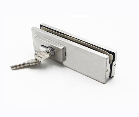 열쇠를 가진 유리제 문 죔쇠 헝겊 조각 이음쇠 Ss201 밑바닥 자물쇠